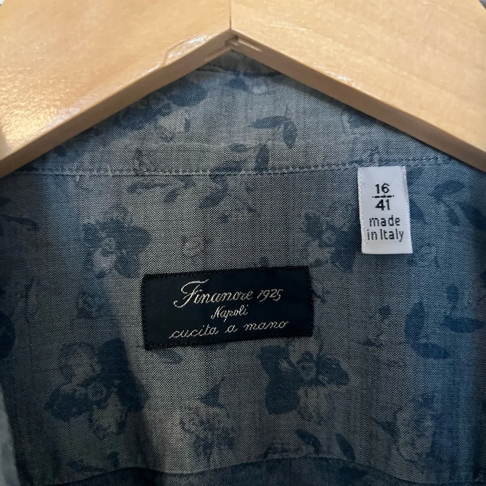 Finamore button up - Picture 2 of 8